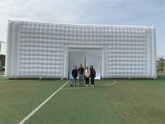 Tente gonflable de mariage de chapiteau de publicité extérieure pour la personnalisation de base d'événement de partie