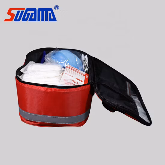 Autres fournitures de soins de santé Sac de premiers soins en tissu Oxford Trousse médicale Trousse de premiers soins