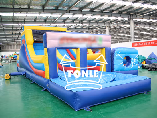 Parcours d'obstacles gonflables bon marché à vendre