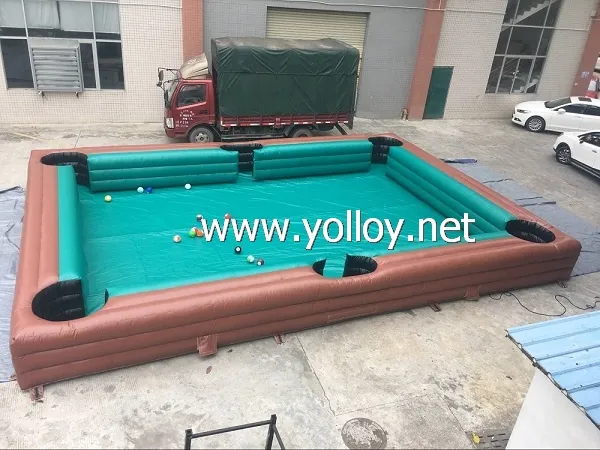 Jeu de billard humain interactif gonflable pour enfants et adultes
